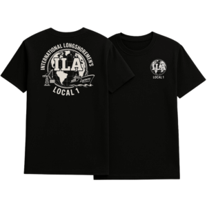 ILA Global Tee - Local 1 (Front + Back)